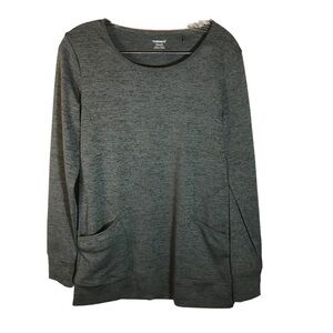 Toad & Co. intermezzo pullover tunic top women’s size small green